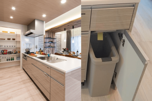 デザインと機能性を兼ねた キッチン