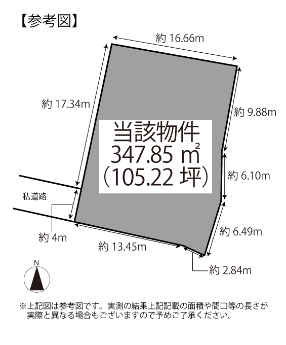 坂之上4丁目 土地