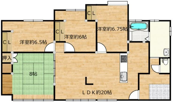 姶良市西餅田 中古戸建